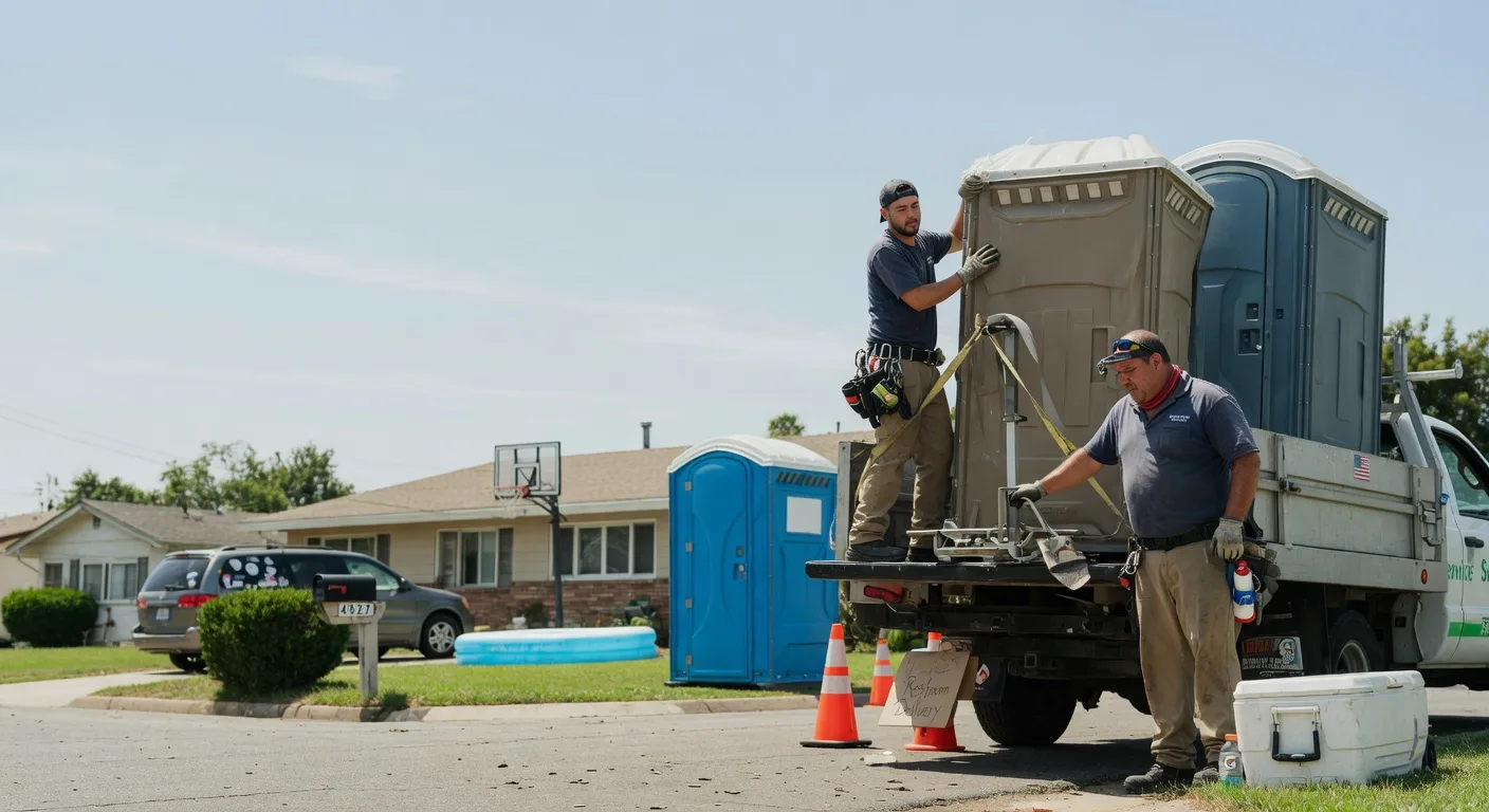 Porta Potty Rental in Mccurtain, OK near me