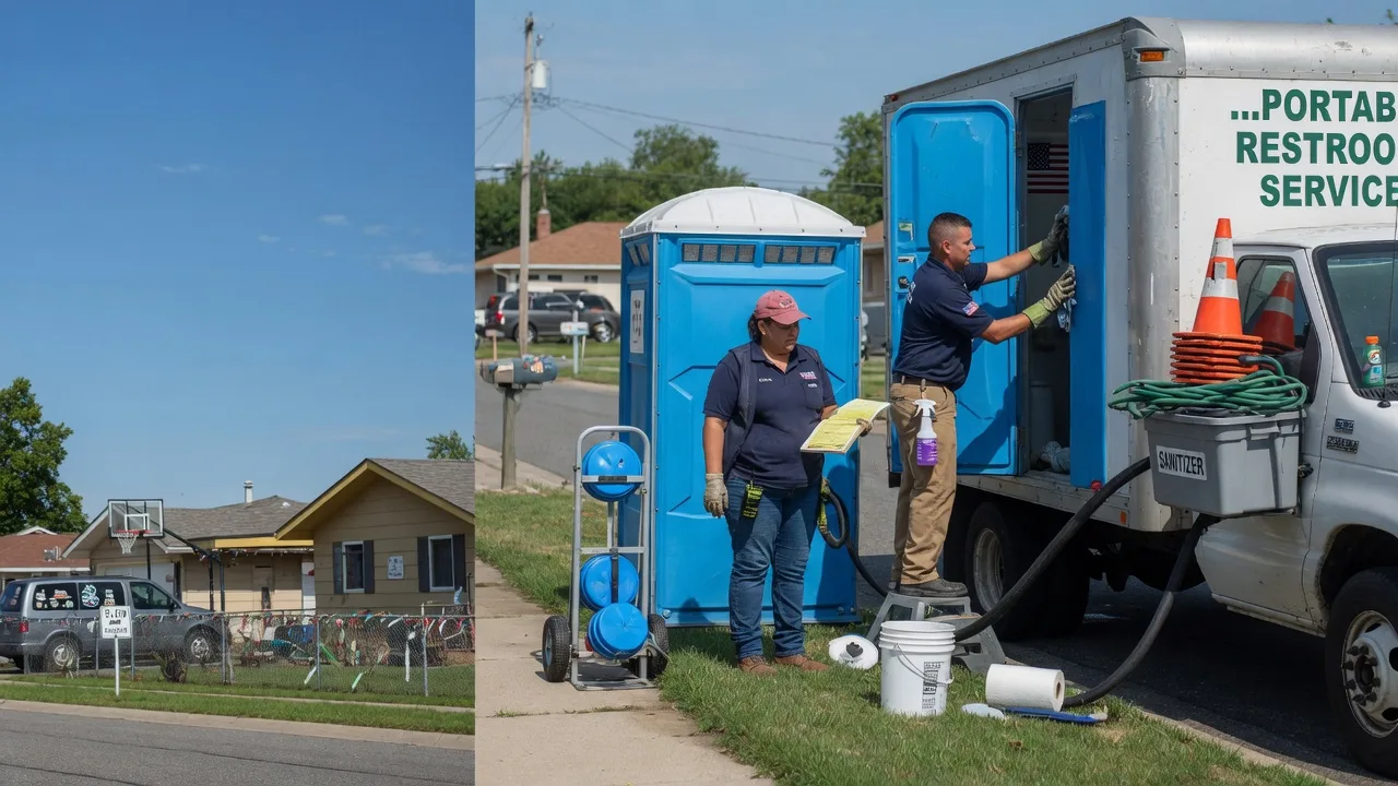 Porta Potty Rental in Mccurtain, OK near me